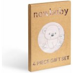 New Baby Kojenecká soupravička do porodnice Sweet Bear modrá – Sleviste.cz