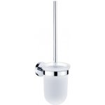 Nimco Unix - toaletní WC kartáč se skleněnou nízkou nádobou UN 13094WN-26 – Zboží Dáma