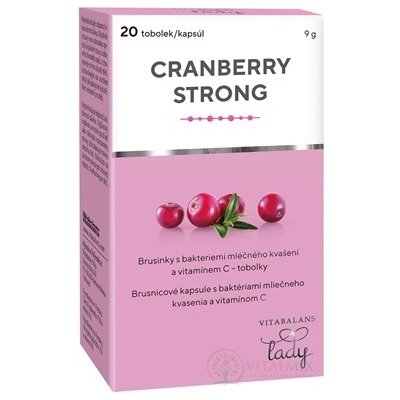 Vitabalans Cranberry Strong 20 kapslí