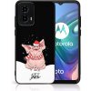 Pouzdro a kryt na mobilní telefon Motorola PROTEMIO MY ART Kryt s vánočním designem Motorola Moto G34 5G LET IT SNOW (075) 79769