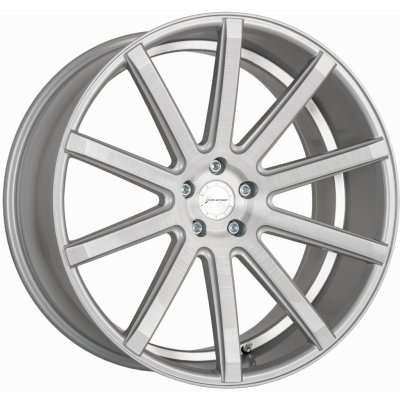Corspeed DEVILLE 10,5x22 5x112 ET25 silver trim white – Hledejceny.cz