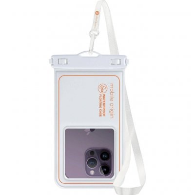Mobile Origin Waterproof Floating Case 6.8" White/Orange DBXL-WHT-ORG01 – Zboží Živě