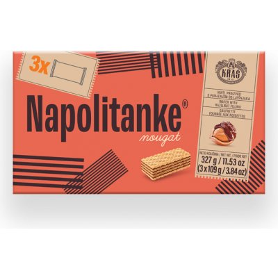 Kraš Napolitanke nugát 327 g – Zbozi.Blesk.cz