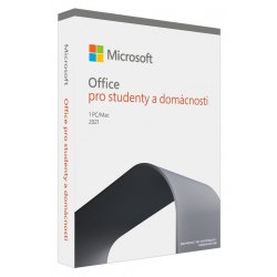 Kancelářská aplikace Microsoft Office 2021 pro domácnosti a studenty CZ krabicová verze 79G-05380 nová licence