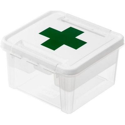 SmartStore Úložný box na léky 8 l bílý – Zboží Dáma