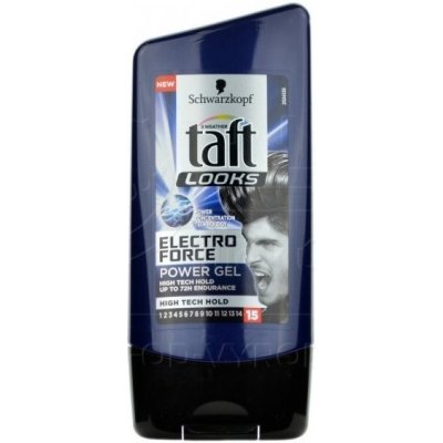 Taft Gel na vlasy Electro force fixace 15 150 ml