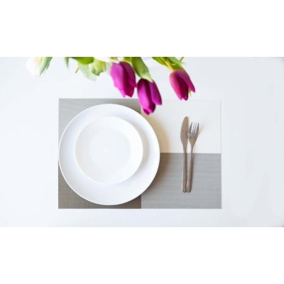 Jahu collections prostírání Deluxe Aida středně hnědá 30x45cm – Zboží Mobilmania