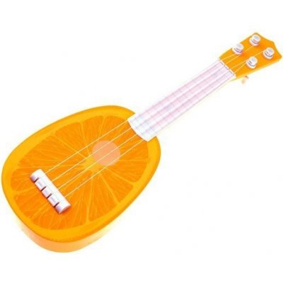 Inlea4Fun Dětské ukulele se strunami Pomeranč