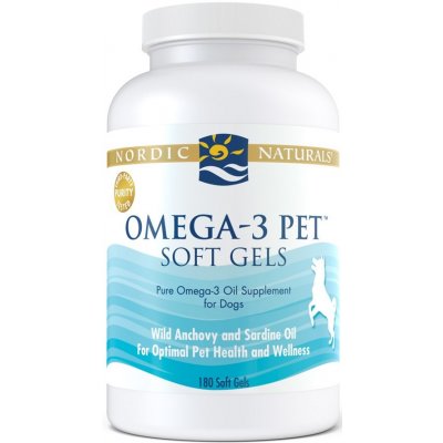 Nordic Naturals Omega-3 Pet 180 gélových tablet – Hledejceny.cz