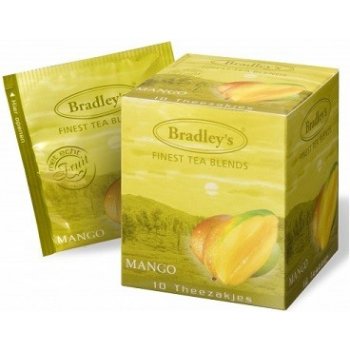 Bradley´s Mango Tea ochucený černý čaj 10 sáčků