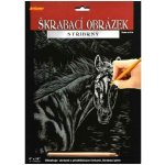 Artlover Škrabací obrázek Kůň stříbrný – Zbozi.Blesk.cz