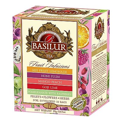 Basilur Fruit Infusions Assorted Vol.IV přebal 10 gastro sáčků – Zbozi.Blesk.cz