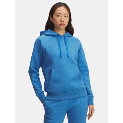 Under Armour UA Rival Fleece Hoodie-BLU modrá – Zboží Dáma