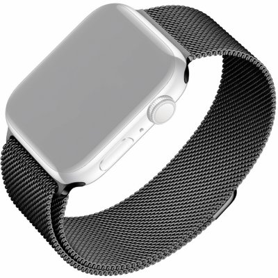 FIXED Nylon Strap na Apple Watch 38/40/41 mm černý FIXNST-434-BK – Sleviste.cz