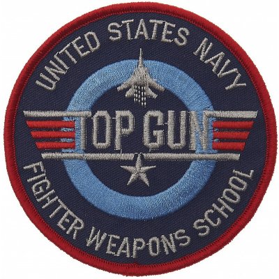 Nášivka textilní 101 Inc Top Gun Fighter Weapons School - barevná – Sleviste.cz