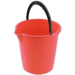 Tontarelli 8101014550 KBELÍK S VÝLEVKOU KORÁLOVĚ ČERVENÁ 10 l – Zbozi.Blesk.cz