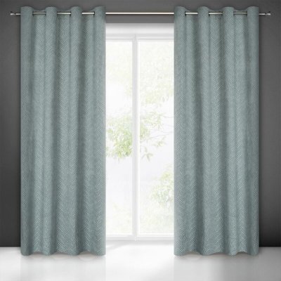 Takoy Závěs ISLA z matného sametu s žakárovým geometrickým vzorem 140 x 250 cm-HF-386970 | 140 x 250 cm – Hledejceny.cz