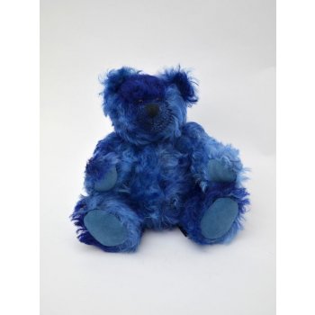 Medvěd kloubový modrý 20 cm