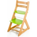 Hajdalánek Rostoucí židle Alma standard buk / zelená – Sleviste.cz