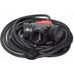 Prodlužovací kabel Hilark 918302341a/10/M 10 m černý 3 zásuvky – Zboží Mobilmania