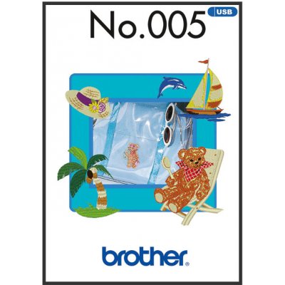 Vyšívací vzory USB5 letní motivy – Zboží Dáma