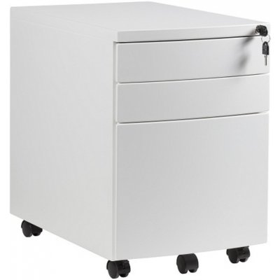 Office 360 Rally 39 x 55 cm bílý pojízdný – Zbozi.Blesk.cz