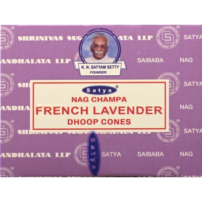 Satya Vonné kužele French Lavender 10 ks – Zboží Dáma
