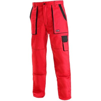 Canis CXS Kalhoty do pasu Luxy Josef pánské červeno-černé b1/20 - CN-1020-006-260 – Zboží Mobilmania