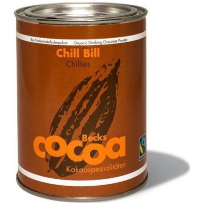 Fairtrade Bio rozpustná čokoláda s jemně pikantním chilli 250 g