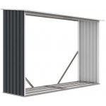 PENTA CZ s.r.o. Přístřešek na dřevo G21 WOH 181 - 242x75 cm, antracit – Sleviste.cz