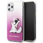 Pouzdro Karl Lagerfeld iPhone 11 Pro hardcase Choupette Fun růžové – Zboží Mobilmania