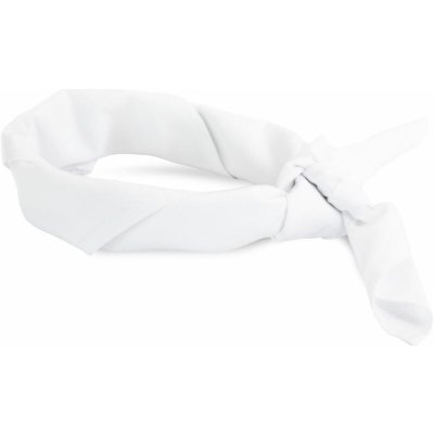 Kariban šátek Bandana KP 451 bílá – Zboží Mobilmania