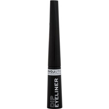 Revolution Relove Dip Eyeliner dlouhotrvající tekutá oční linka Black 5 ml