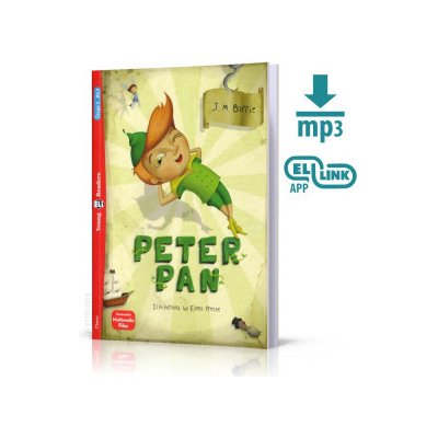 BARRIE J M - Young Eli Readers Stage 3 (cef A1.1): PETER PAN + Downloadable Multimedia – Hledejceny.cz