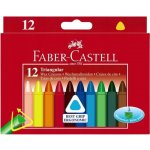 Faber Castell Voskovky Wax Triangular Crayons 12 ks – Zboží Dáma