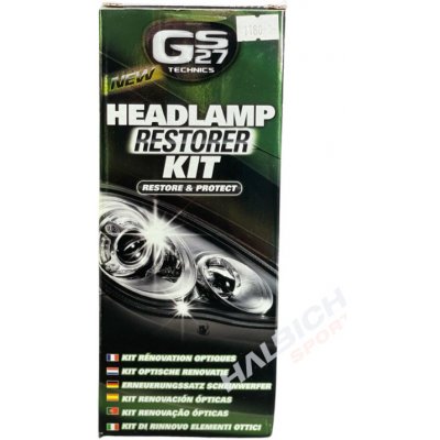 GS27 Headlamp Restorer Kit – Zboží Mobilmania