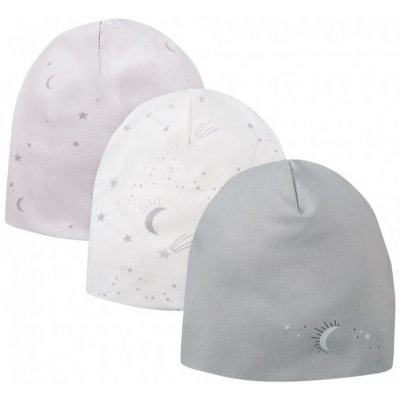 Eevi Dětská čepice PETITE šedá 3ks – Hledejceny.cz