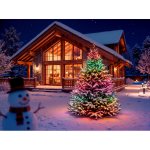 MagicHome Řetěz s ovladačem, 200xLED, mix barev, 17 m, IP44 – Hledejceny.cz