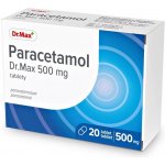 PARACETAMOL DR. MAX 500MG TBL NOB 20 – Zboží Dáma