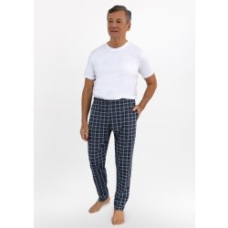 418 pánské pyžamové kalhoty modré