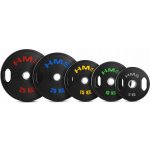 HMS TOG05 Sada pogumovaných olympijských kotoučů 50 mm 2 x 5 kg – Zboží Dáma