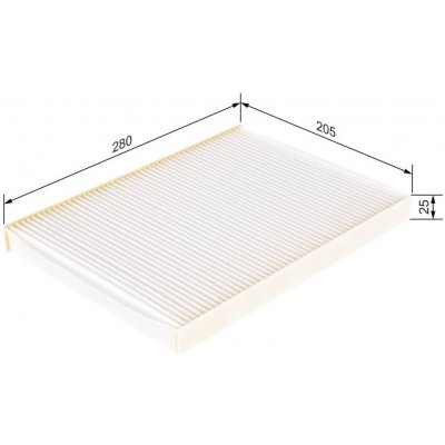 Kabinový filtr BOSCH (BO 1987432012) | Zboží Auto