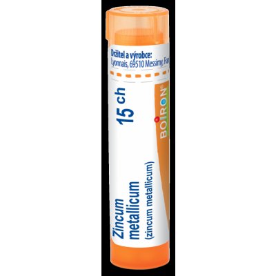 ZINCUM METALLICUM POR 15CH GRA 1X4G – Hledejceny.cz