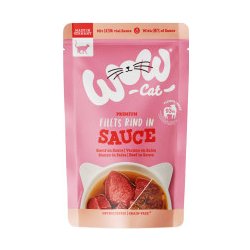 WOW Cat Sauce Adult Hovězí 85 g