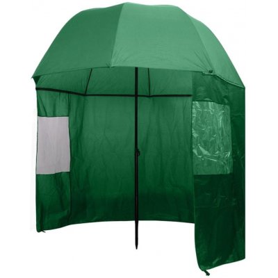 Shumee Rybářský deštník zelený 300 x 240 cm – Zboží Mobilmania