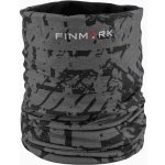 Finmark multifunctional scarf with fleece multifunkční šátek šedá – Zboží Dáma