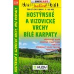 Hostýnské a Vizovické vrchy Bílé Karpaty mapa 1:100 000 č. 222 – Hledejceny.cz