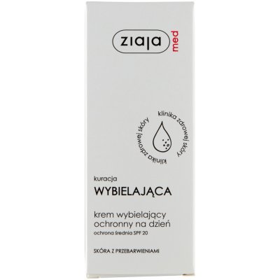Ziaja Med Whitening Care ochranný krém proti pigmentovým skvrnám SPF 20 50 ml – Zboží Dáma