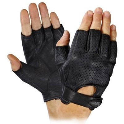 SQ Road 66 kožené rukavice bez prstů XS – Zboží Mobilmania