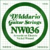 Struna D'addario NW036